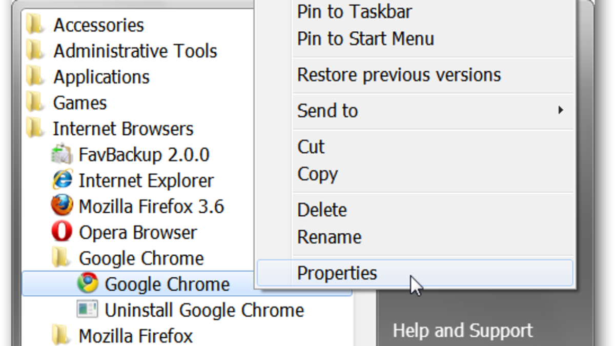 How to open pinned tabs in chrome